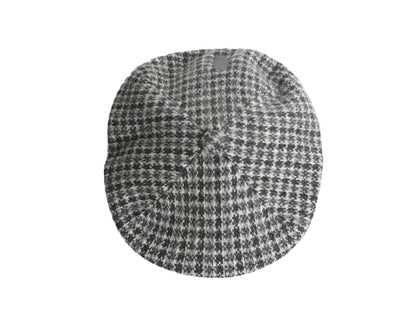 90s イギリス製 カンゴール ツイード ウール ハンチング キャップ メンズ レディース М 程 オールド 帽子 キャスケット 千鳥格子 チェック