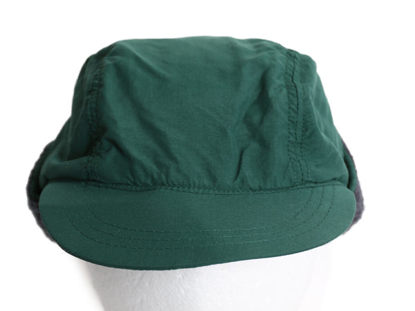 90s USA製 耳当て付き ナイロン ジェット キャップ メンズ レディース フリーサイズ オールド 帽子 裏 ボア パイル フリース ゴアテックス
