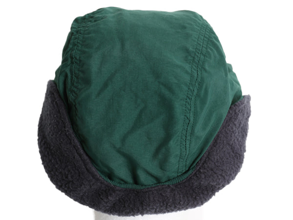 90s USA製 耳当て付き ナイロン ジェット キャップ メンズ レディース フリーサイズ オールド 帽子 裏 ボア パイル フリース ゴアテックス