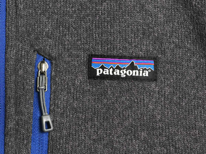 パタゴニア パフォーマンス ベターセーター メンズ L 古着 18年製 フリース セーター ハーフジップ プルオーバー アウトドア ワンポイント