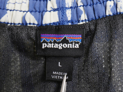 パタゴニア バギーズ ショーツ メンズ L / 古着 17年製 総柄 ナイロン ショートパンツ 短パン 海パン 水陸両用 インナー付き スイム サーフ