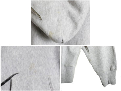 80s USA製 ★ チャンピオン リバースウィーブ PENN プリント スウェット パーカー メンズ L / ヴィンテージ トレーナー 裏起毛 カレッジ 灰