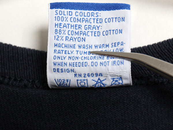 80s USA製 チャンピオン スクリプト ロゴ プリント 半袖 Tシャツ メンズ XL / ヴィンテージ 100% コットン シングルステッチ 大きいサイズ