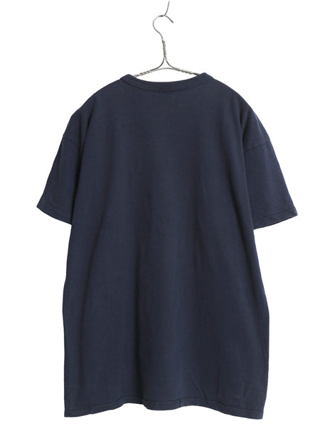 80s USA製 チャンピオン スクリプト ロゴ プリント 半袖 Tシャツ メンズ XL / ヴィンテージ 100% コットン シングルステッチ 大きいサイズ