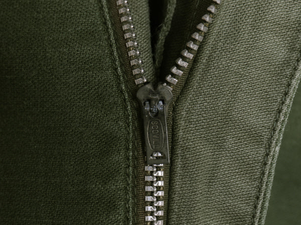 60s ★ 米軍実物 US ARMY コットン サテン ベイカー パンツ 実寸 32 26 69年製 ヴィンテージ ファティーグ ユーティリティ OG107 オリーブ