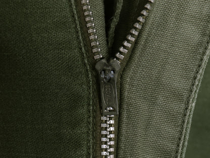 60s ★ 米軍実物 US ARMY コットン サテン ベイカー パンツ 実寸 32 26 69年製 ヴィンテージ ファティーグ ユーティリティ OG107 オリーブ