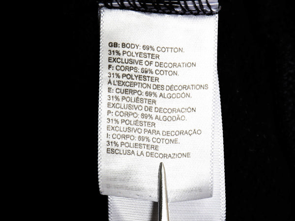 ノースフェイス ワンポイント ロゴ 刺繍 スウェット レディース L / トレーナー アウトドア クルーネック 裏起毛 薄手 シンプル ブラック