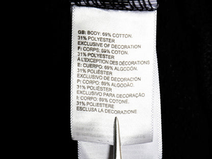 ノースフェイス ワンポイント ロゴ 刺繍 スウェット レディース L / トレーナー アウトドア クルーネック 裏起毛 薄手 シンプル ブラック