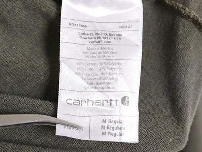 カーハート ポケット付き 長袖 Tシャツ メンズ М / 古着 CARHARTT ロンT ポケT 長袖シャツ ワンポイント ヘビーウェイト ロングスリーブ