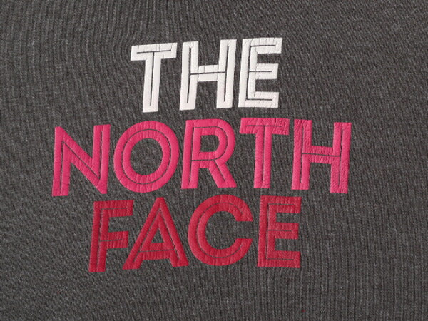 ノースフェイス プリント スウェット フード パーカー レディース S アウトドア トレーナー プルオーバー 裏起毛 ツートン The North Face