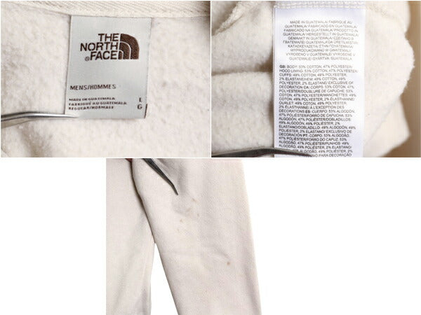 ノースフェイス スウェット フード パーカー メンズ L / The North Face プルオーバー 裏起毛 トレーナー アウトドア ワンポイント 茶タグ