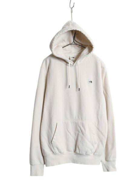 ノースフェイス スウェット フード パーカー メンズ L / The North Face プルオーバー 裏起毛 トレーナー アウトドア ワンポイント 茶タグ