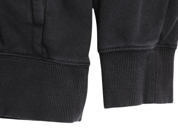 ノースフェイス プリント スウェット フード パーカー メンズ М 黒 The North Face アウトドア プルオーバー 裏起毛 トレーナー ブラック