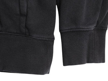 ノースフェイス プリント スウェット フード パーカー メンズ М 黒 The North Face アウトドア プルオーバー 裏起毛 トレーナー ブラック