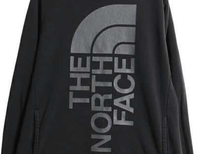 ノースフェイス プリント スウェット フード パーカー メンズ М 黒 The North Face アウトドア プルオーバー 裏起毛 トレーナー ブラック