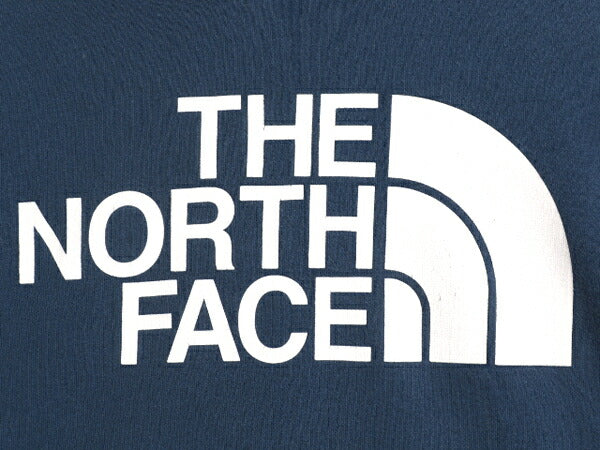ノースフェイス プリント スウェット フード パーカー メンズ L / The North Face プルオーバー 裏起毛 トレーナー アウトドア 薄手 ブルー