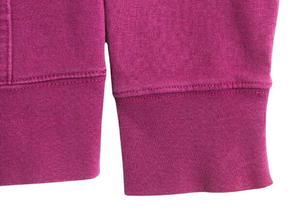 ノースフェイス プリント スウェット フード パーカー レディース M / 古着 The North Face アウトドア プルオーバー 裏起毛 トレーナー 紫