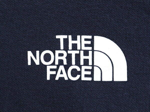 ノースフェイス 両面 プリント スウェット フード パーカー レディース S / The North Face プルオーバー トレーナー アウトドア 裏起毛 紺