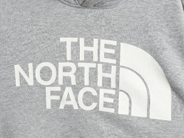ノースフェイス プリント スウェット フード パーカー メンズ M / 古着 The North Face アウトドア プルオーバー 裏起毛 トレーナー グレー