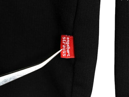 The North Face engelbert strauss プリント スウェット フード パーカー メンズ XL アウトドア トレーナー プルオーバー 大きいサイズ 黒