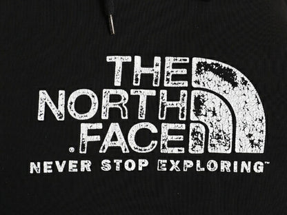 The North Face engelbert strauss プリント スウェット フード パーカー メンズ XL アウトドア トレーナー プルオーバー 大きいサイズ 黒