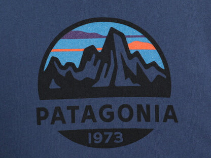 USA製 パタゴニア プリント 半袖 Tシャツ メンズ М / Patagonia アウトドア スコープ グラフィック スリムフィット オーガニック コットン