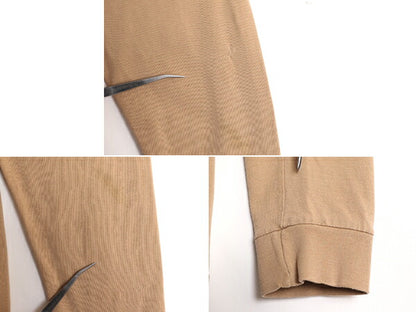 17年製 パタゴニア プリント 長袖 Tシャツ メンズ М / Patagonia アウトドア ロンT グラフィック ステッカー ロゴ オーガニック コットン