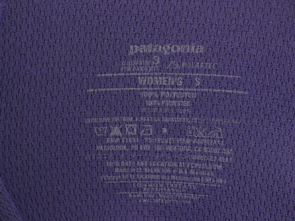 パタゴニア キャプリーン 3 ミッドウェイト ジップネック レディース S / Patagonia アウトドア ハーフジップ 長袖 Tシャツ ロンT インナー