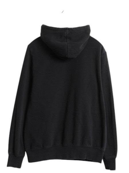 ノースフェイス プリント スウェット フード パーカー メンズ S / The North Face 黒 プルオーバー 裏起毛 トレーナー アウトドア ブラック