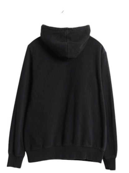 ノースフェイス プリント スウェット フード パーカー メンズ S / The North Face 黒 プルオーバー 裏起毛 トレーナー アウトドア ブラック