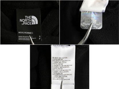 ノースフェイス プリント スウェット フード パーカー メンズ S / The North Face 黒 プルオーバー 裏起毛 トレーナー アウトドア ブラック