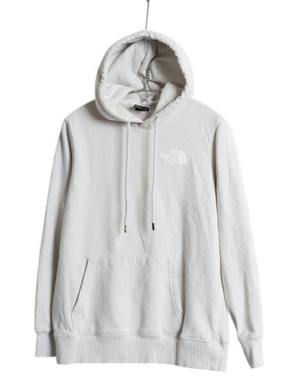 ノースフェイス 両面 プリント スウェット フード パーカー レディース S 古着 The North Face 裏起毛 トレーナー アウトドア プルオーバー