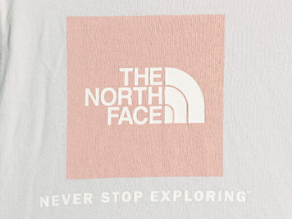 ノースフェイス 両面 プリント スウェット フード パーカー レディース S 古着 The North Face 裏起毛 トレーナー アウトドア プルオーバー