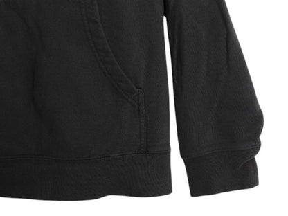 ノースフェイス プリント スウェット フード パーカー メンズ L 黒 / The North Face アウトドア トレーナー プルオーバー 裏起毛 ブラック
