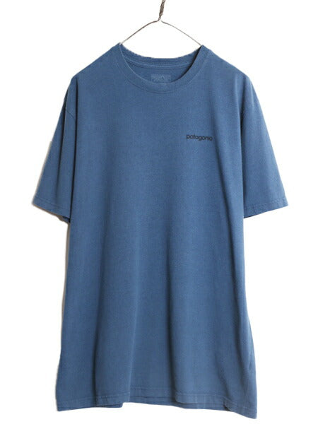 17年製 パタゴニア 両面 プリント 半袖 Tシャツ メンズ XL 古着 Patagonia アウトドア イラスト グラフィック バックプリント クルーネック