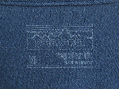 17年製 パタゴニア 両面 プリント 半袖 Tシャツ メンズ XL 古着 Patagonia アウトドア イラスト グラフィック バックプリント クルーネック