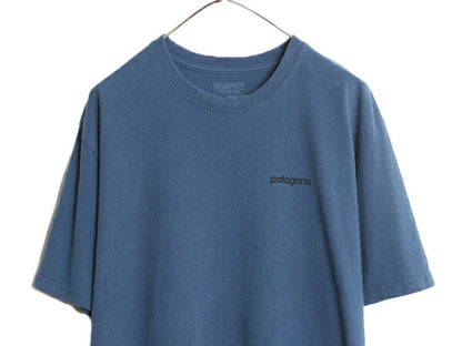 17年製 パタゴニア 両面 プリント 半袖 Tシャツ メンズ XL 古着 Patagonia アウトドア イラスト グラフィック バックプリント クルーネック