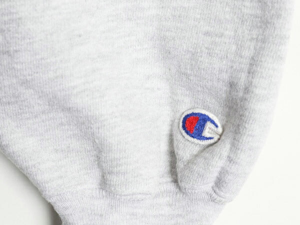 90s USA製 チャンピオン リバースウィーブ カレッジ 刺繍 スウェット メンズ XL オールド トレーナー 裏起毛 ヘビーウェイト 目付き 杢灰