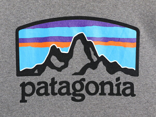21年製 パタゴニア 両面 プリント 半袖 Tシャツ メンズ L 古着 Patagonia アウトドア  グラフィック イラスト バックプリント クルーネック