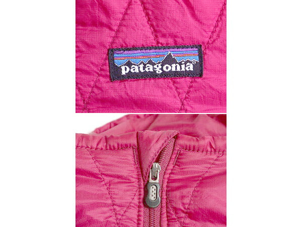 11年製 パタゴニア ナノ パフ プルオーバー レディース M / 古着 PATAGONIA ハーフジップ 中綿 ナイロン キルティング アウトドア ブルゾン