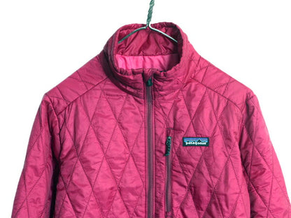 11年製 パタゴニア ナノ パフ プルオーバー レディース M / 古着 PATAGONIA ハーフジップ 中綿 ナイロン キルティング アウトドア ブルゾン