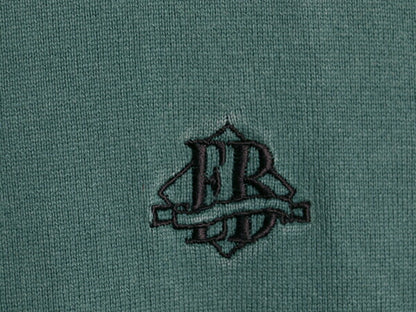 90s エディーバウアー モックネック ボーダー 長袖 Tシャツ メンズ XL 古着 オールド ロンT ラガーシャツ 素材 マルチカラー 大きいサイズ