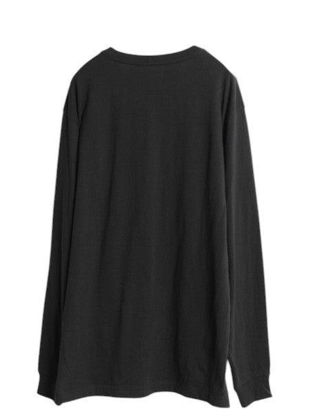 デッドストック カーハート ポケット付き 長袖 Tシャツ メンズ M / 新品 ロンT ワンポイント ポケT ヘビーウェイト クルーネック ブラック