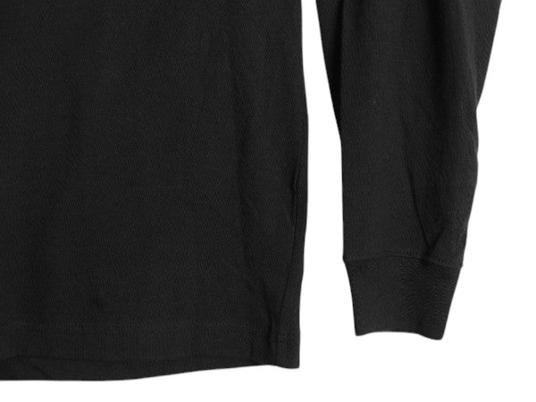 デッドストック カーハート ポケット付き 長袖 Tシャツ メンズ M / 新品 ロンT ワンポイント ポケT ヘビーウェイト クルーネック ブラック