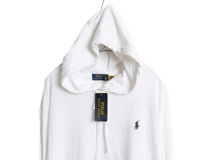 デッドストック ビックポニー ポロ ラルフローレン フード パーカー メンズ XL 長袖 Tシャツ ロンT プルオーバー 大きいサイズ カットソー