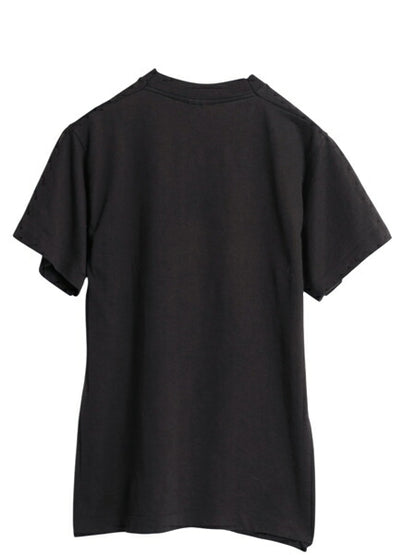 90s USA製 スクリーン スターズ 無地 半袖 Tシャツ メンズ М 黒 古着 オールド シングルステッチ カットソー トップス シンプル ブラック