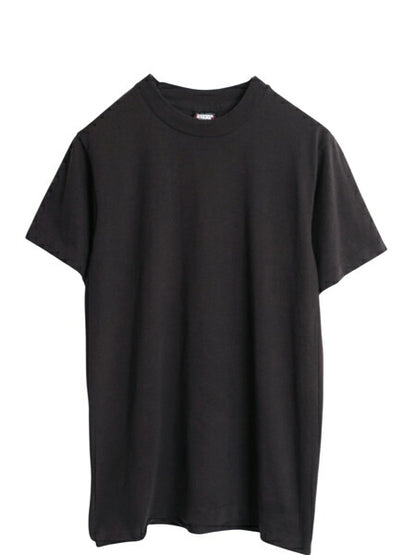 90s USA製 スクリーン スターズ 無地 半袖 Tシャツ メンズ М 黒 古着 オールド シングルステッチ カットソー トップス シンプル ブラック