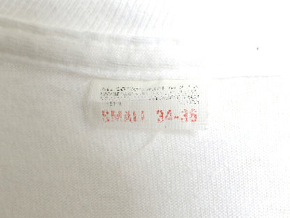 70s USA製 フルーツオブザルーム Vネック 無地 半袖 Tシャツ S 小さめ メンズ XS 程/ ヴィンテージ シングルステッチ インナー カットソー