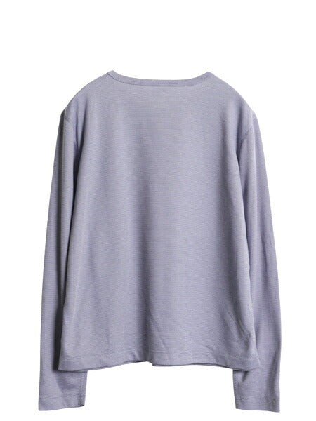 00s USA製 パタゴニア キャプリーン 長袖 Tシャツ レディース L 03年製 オールド アウトドア ボーダー ストレッチ アンダーシャツ インナー