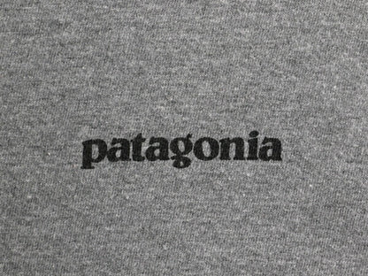 パタゴニア 両面 プリント 長袖 Tシャツ メンズ L / 17年製 アウトドア ロンT ロングスリーブ P6 バックプリント ボックスロゴ カットソー
